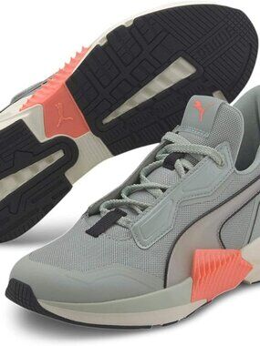 PUMA Provoke XT Pearl Mesh Sneakers Women’s Size 9 Grey Pink Running Shoes